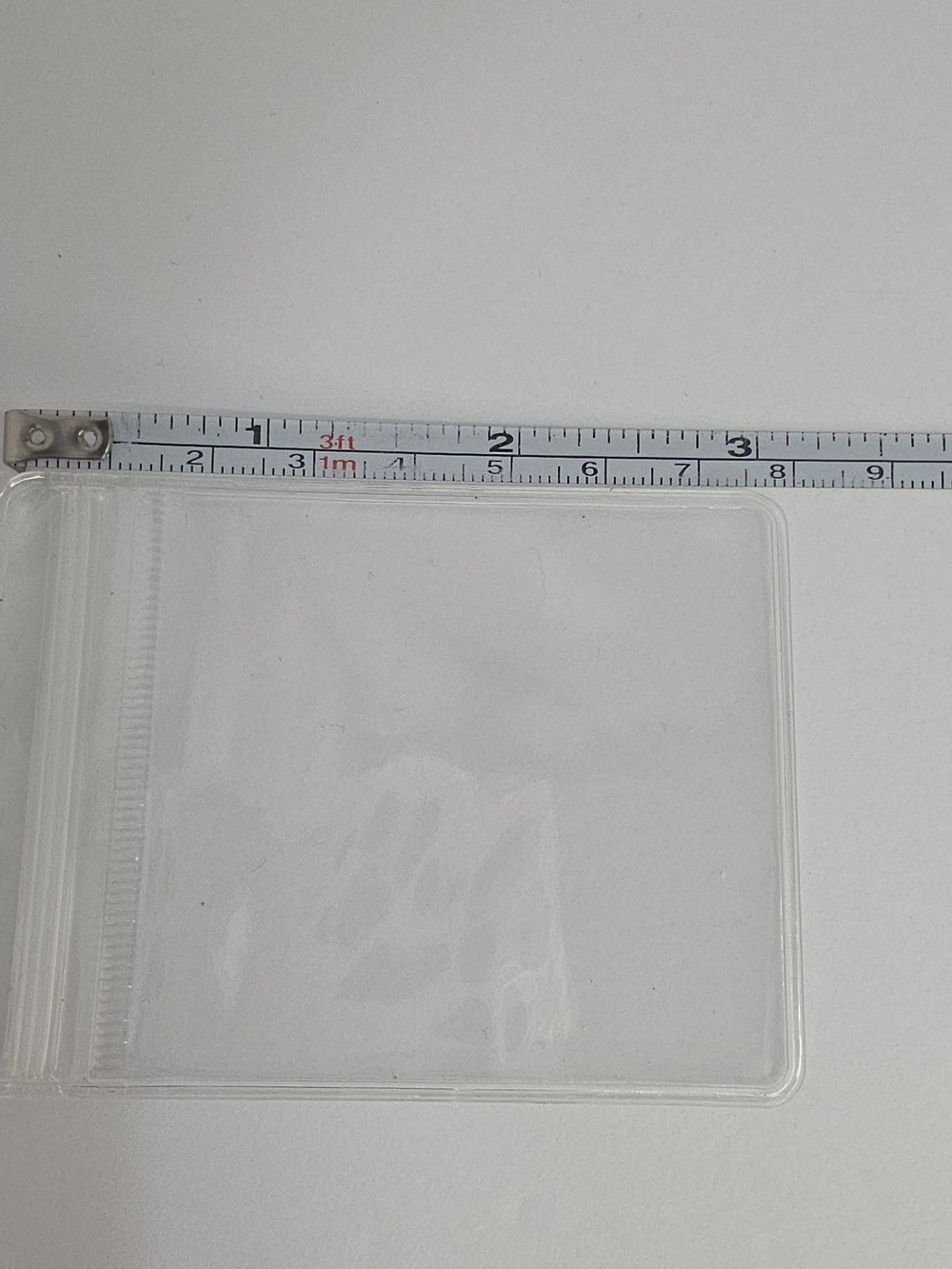 Clear Plastic Zip Storage Pouches for Accessories - Transparent - Picture 2 of 2